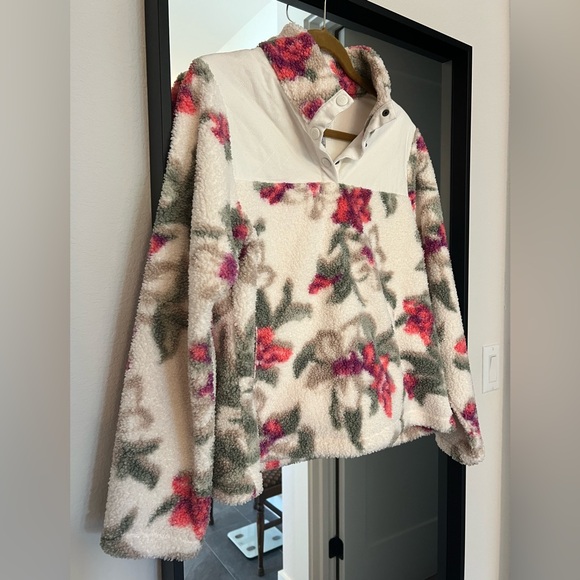 [Tommy Bahama] Fleece Beachway Blooms Snap Jacket - Picture 9 of 10